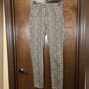 Coco + Carmen Leopard Print Pull-On Pants